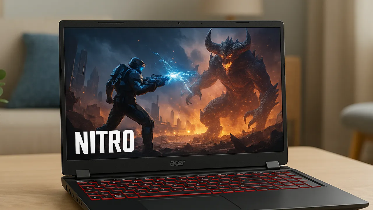 Notebook Gamer Acer Nitro V15 ANV15-51-58QL destaque em 2025: 6 modelos potentes para qualquer bolso