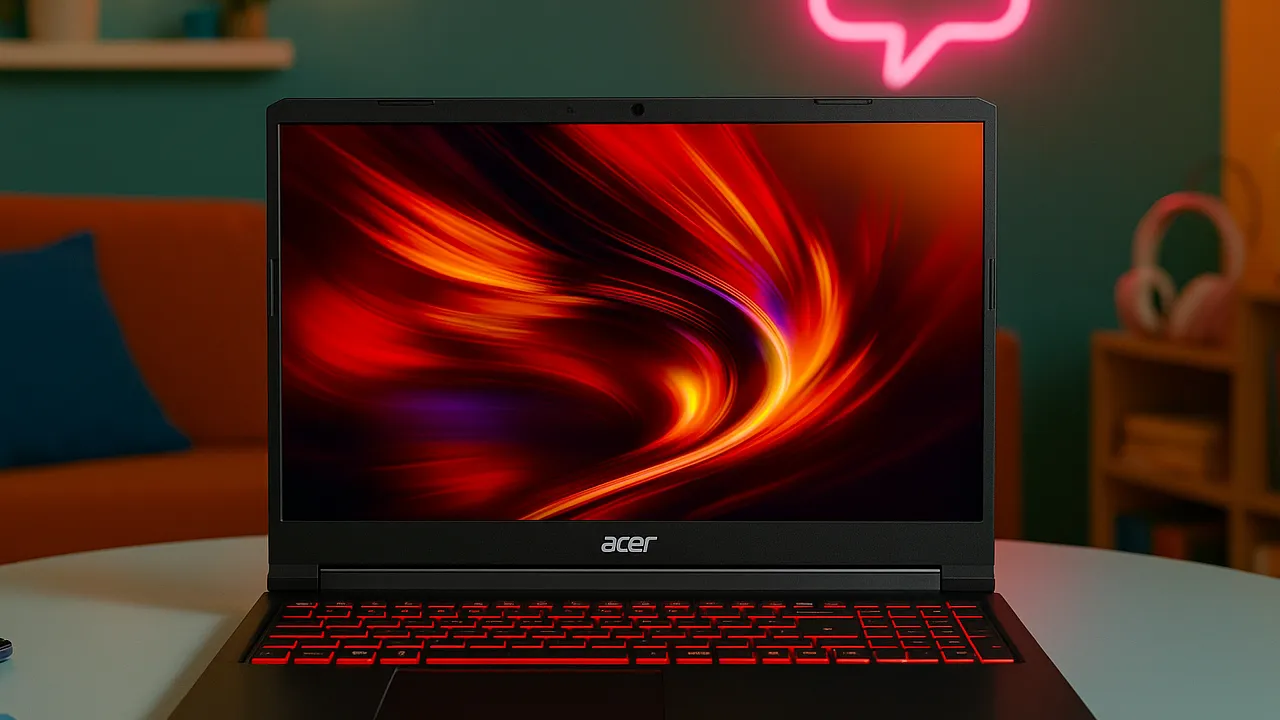 6 Acer Nitro V15 4050 com garantia estendida e suporte VIP