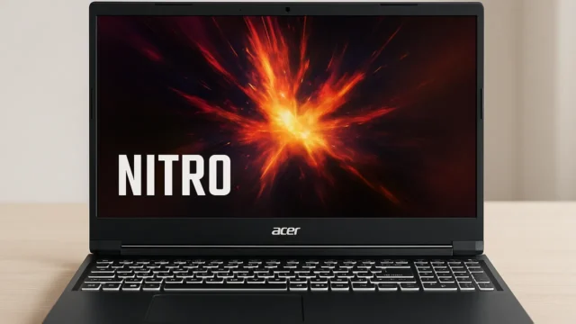 Notebook gamer Acer Nitro V15 8GB RAM até R$4.999 com avaliações ★4,6
