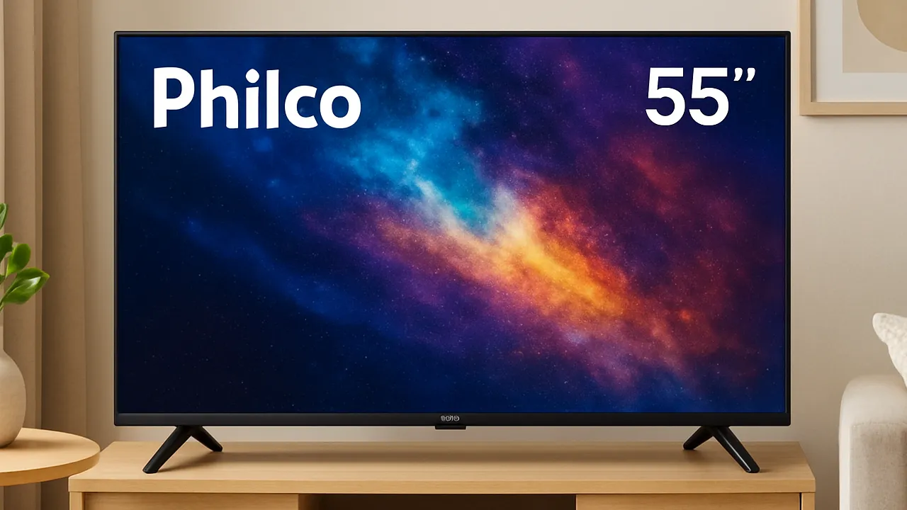 6 smart TV 55'' Philco com garantia estendida e suporte VIP