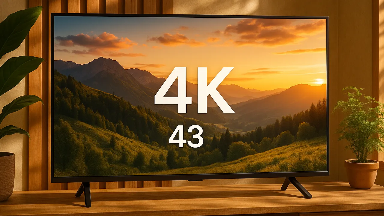 Guia rápido: 6 smart TV 43 4K com mais recursos em 2025