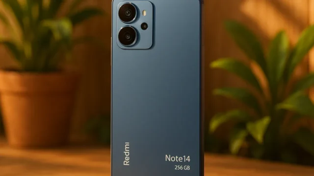 6 Redmi Note 14 256GB com design premium por preço justo