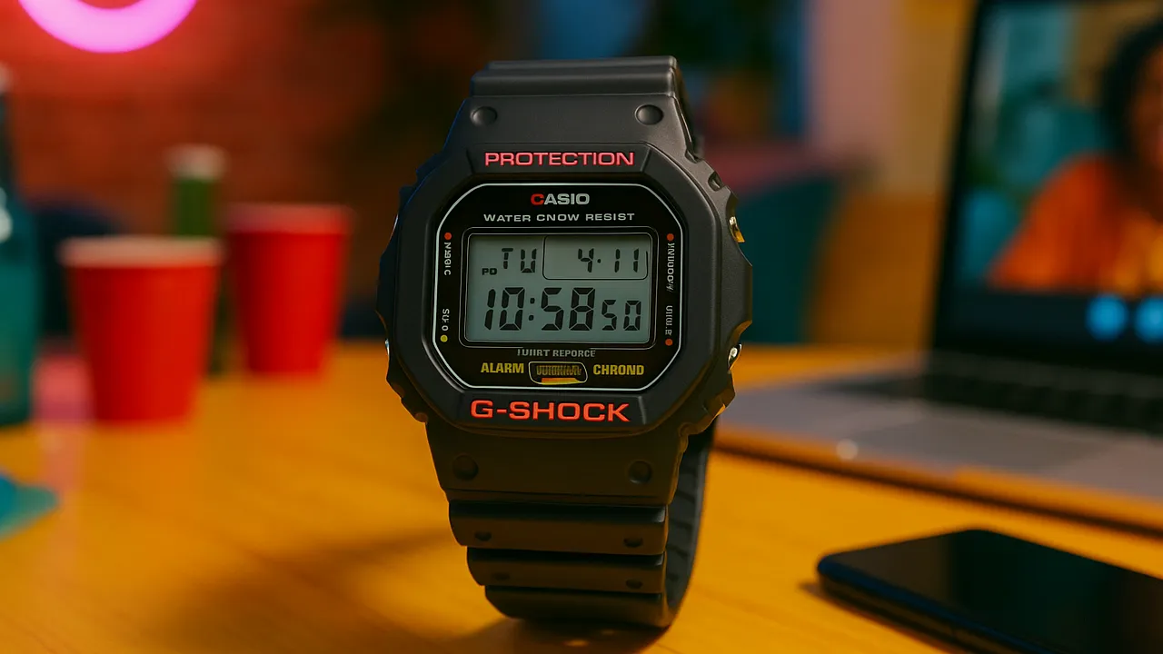 6 Relógio Casio G-Shock com design premium por preço justo