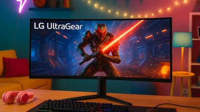 6 monitores gamer curvos LG UltraGear bons e baratos para comprar de olhos fechados em 2025