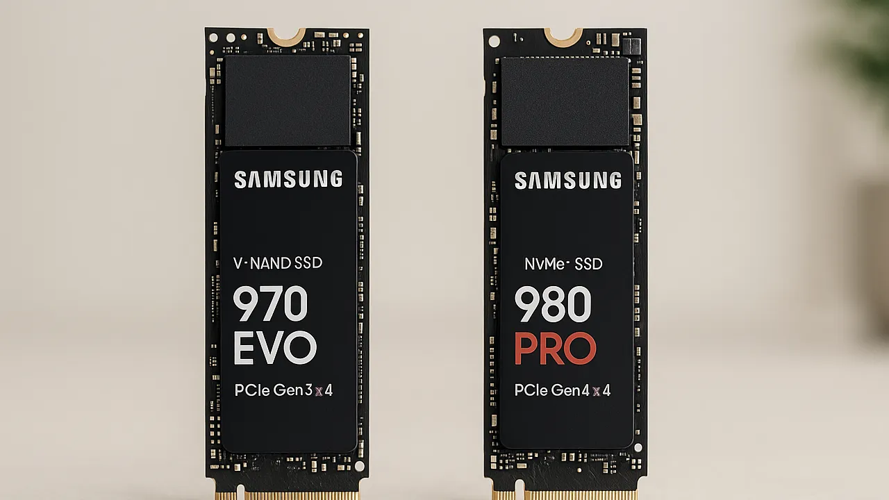 Guia de Compra: Samsung SSD 970 vs 980 Atualizados para 2025