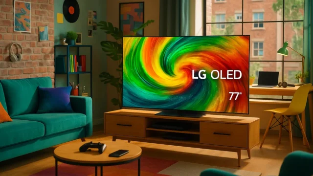 Custo-benefício: 6 TVs LG C4 77 OLED por menos de R$30.599 em 2025