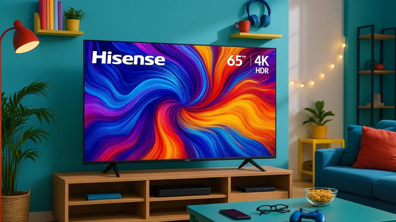 TV Hisense 65 barato com alta avaliação