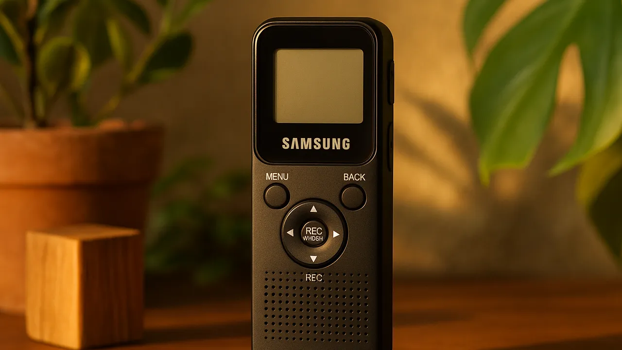 Guia de Compra: 5 Melhores Gravadores de Voz Samsung Atualizados para 2025