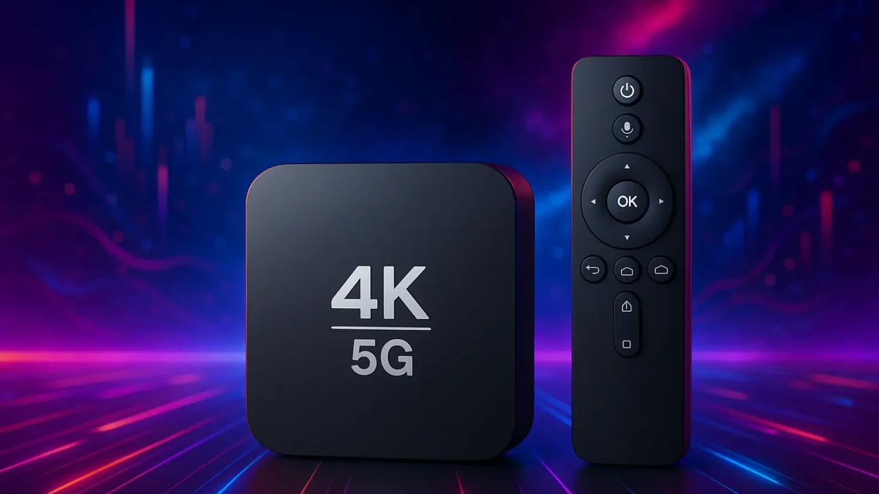 TV box 4K 5G barato com alta avaliacao