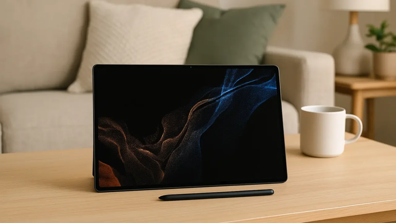 Melhor Samsung S10 Ultra Tab com tela fluida e resistência