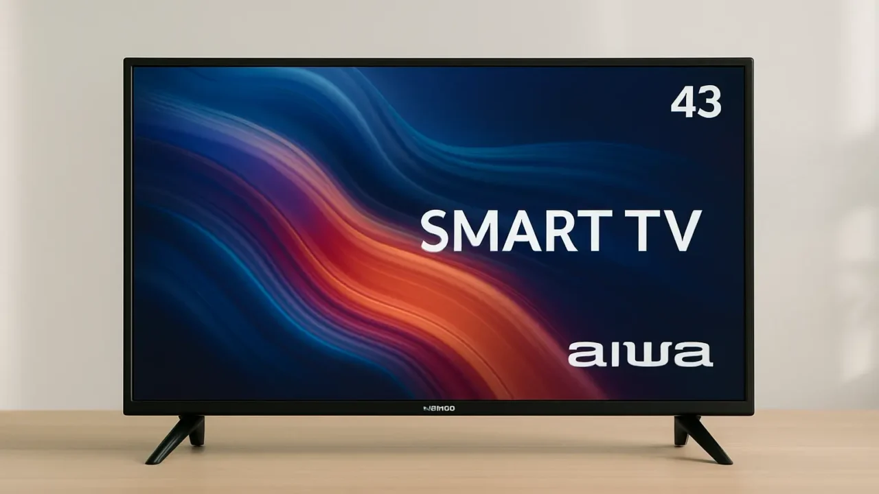 TV smart 43 Aiwa bom e barato que valem a pena