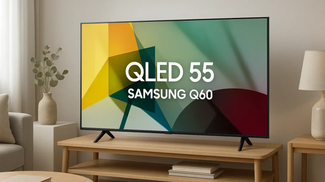 Guia rápido: 6 TV QLED 55 Samsung Q60 com mais recursos