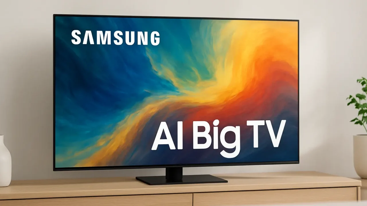 6 Samsung AI Big TV com garantia estendida e suporte VIP
