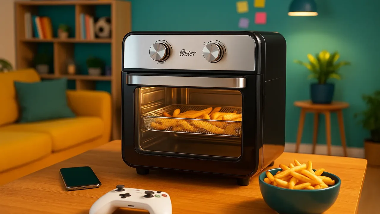 Air Fryer 12 litros Oster bons até R$799 com tecnologia de ponta