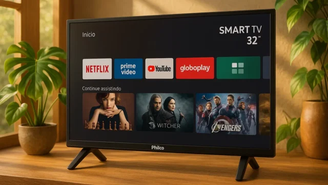 Guia rápido: 6 Smart TV Philco 32” com mais recursos em 2025