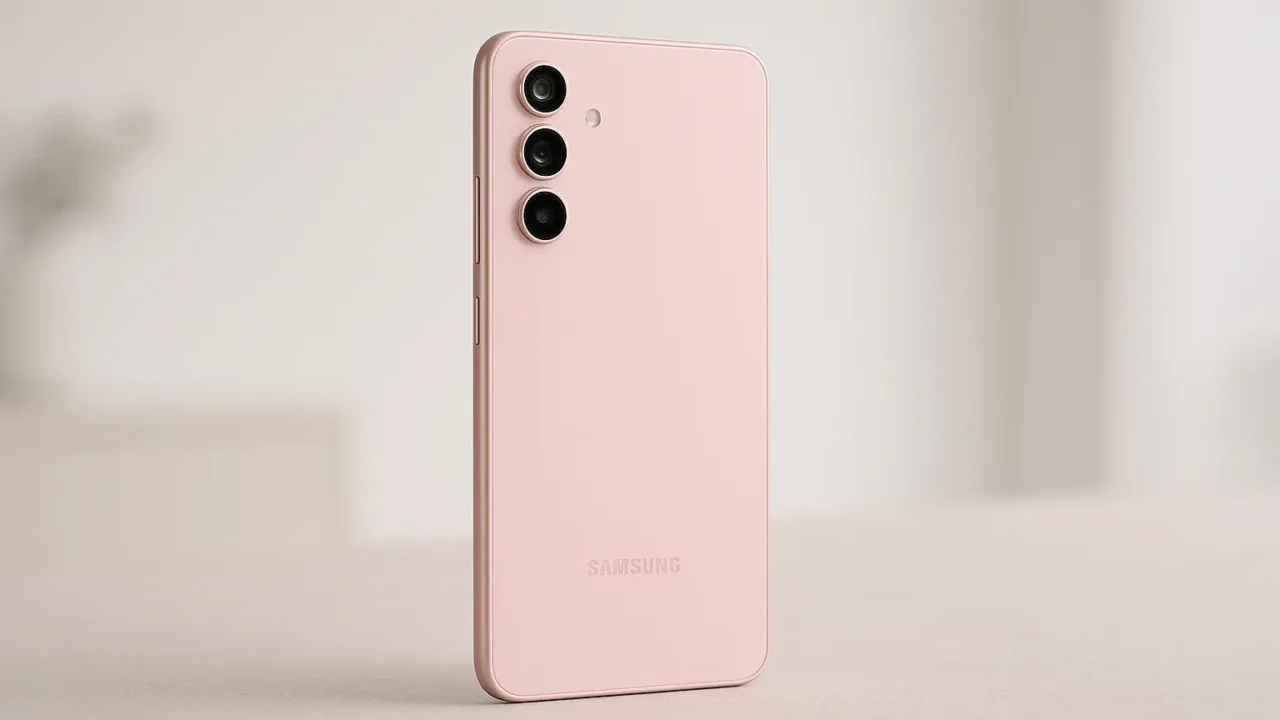 Samsung Galaxy A35 5G rosa bons até R$2.399 com tecnologia de ponta