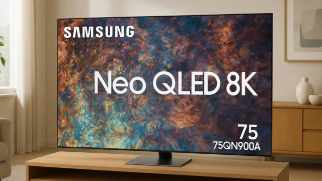 6 Samsung Smart TV 75 Neo QLED 8K: imersão com desconto na Amazon