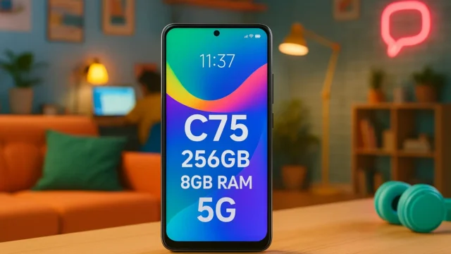 Top 6 celulares C75 256GB 8GB RAM 5G com entrega ultrarrápida