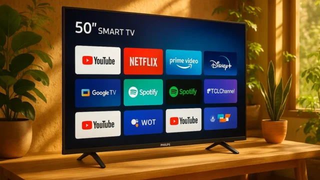 Philips 50 Smart TV em oferta: 6 melhores negócios