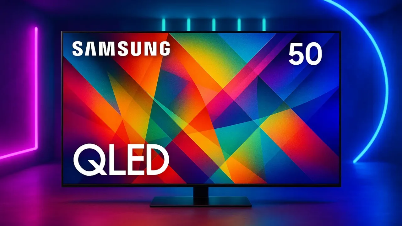 Samsung Smart TV 50 polegadas QLED 4K Q60D baratos e bons mais vendidos no Brasil