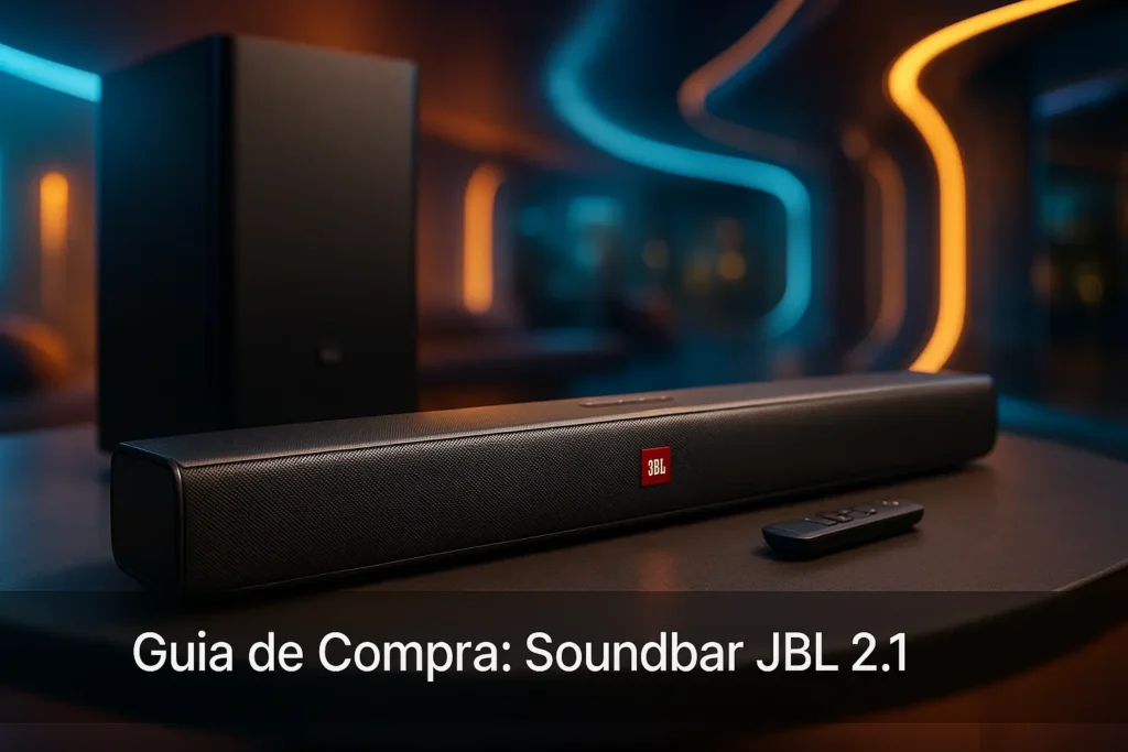 5 Melhores Sound Bar JBL 2.1 que Realmente Valem a Pena