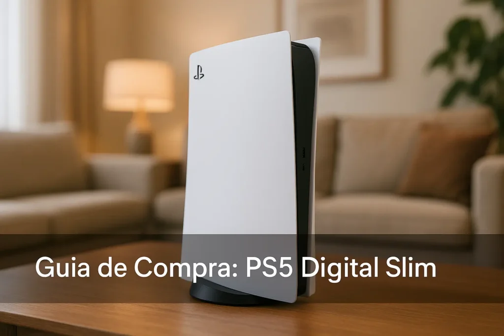 Guia de Compra: 5 Melhores Acessórios para PS5 Digital Slim