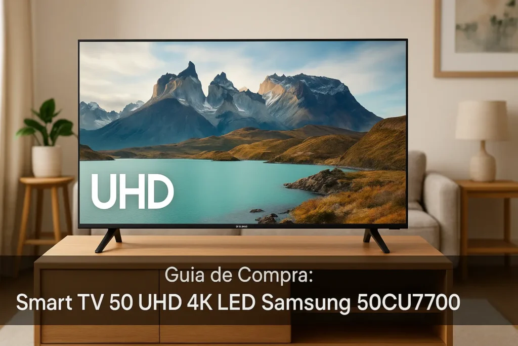 Guia de Compra: 5 Melhores Smart TVs Samsung 50" 4K para 2025