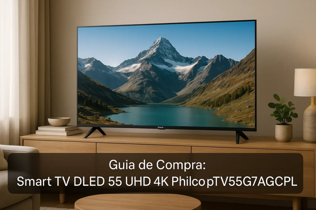 Guia de Compra: 5 Melhores Smart TV DLED 55" UHD 4K Philco em 2025