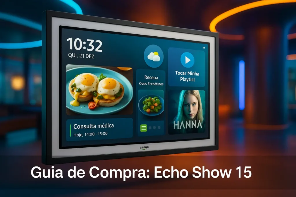 Guia de Compra: 5 Melhores Echo Show 15 Segundo Nossos Testes