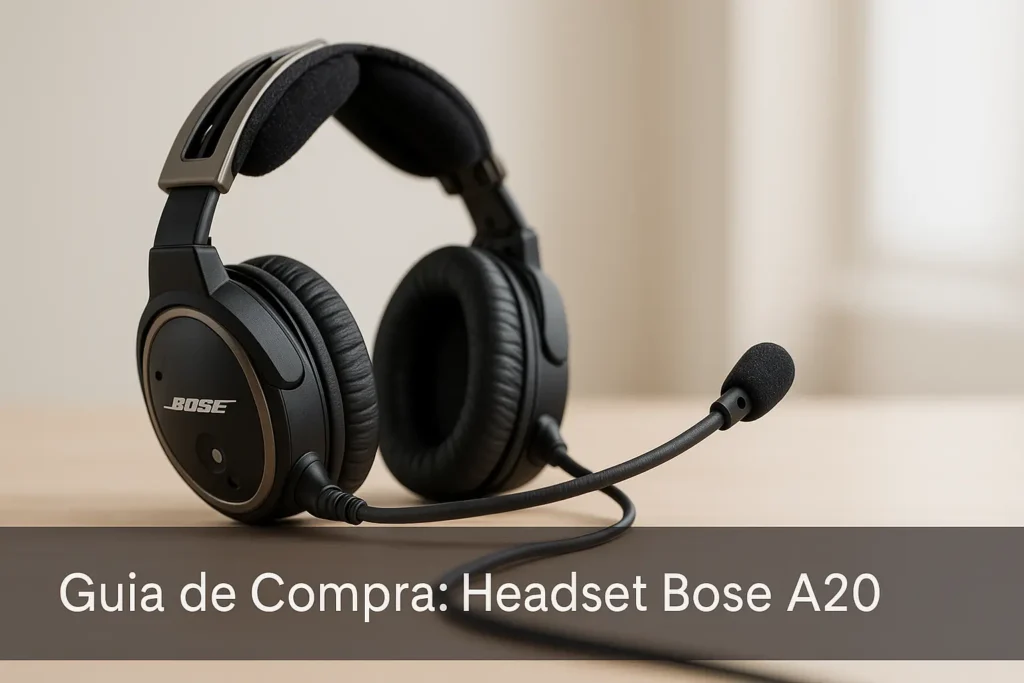 5 Melhores Acessórios para Headset Bose A20 Testados por Usuários Reais