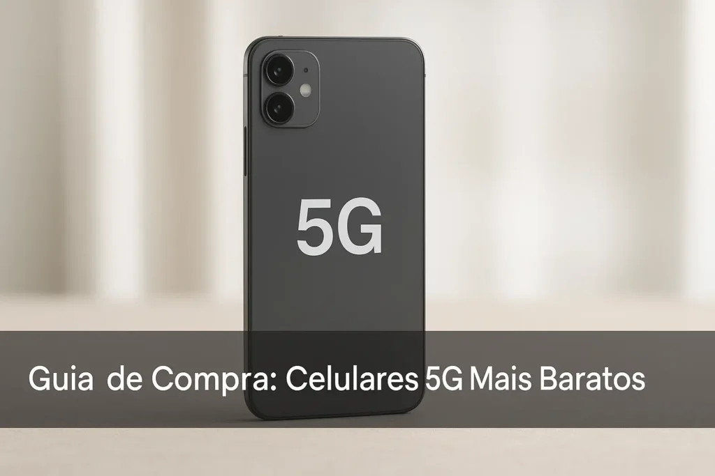 Guia de Compra: 5 Melhores Celulares 5G Mais Baratos para 2025