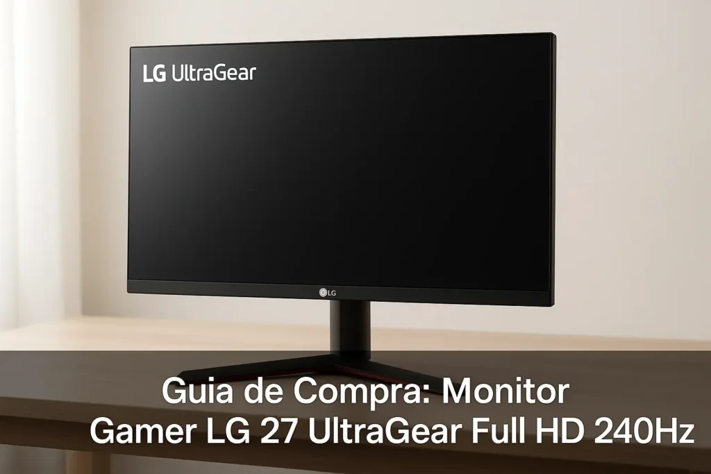 5 Melhores Monitor Gamer LG 27 UltraGear Full HD 240Hz