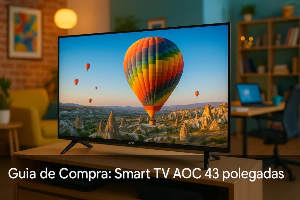 5 Melhores Smart TV AOC 43 Polegadas para o Dia a Dia