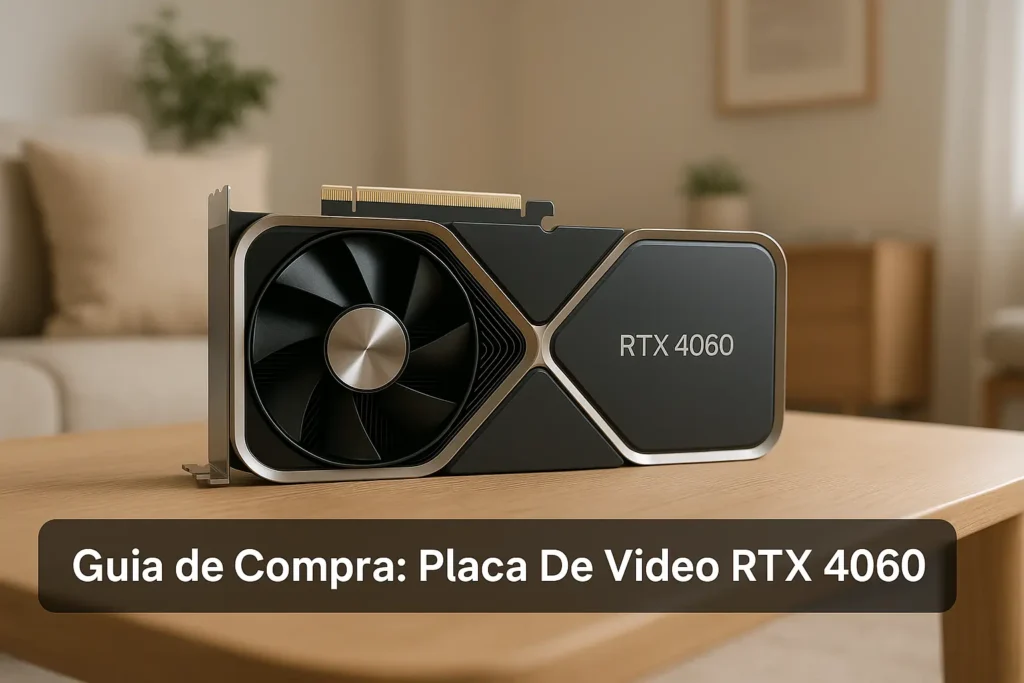 Guia de Compra: 5 Melhores Placa De Vídeo RTX 4060 com Excelente Avaliação