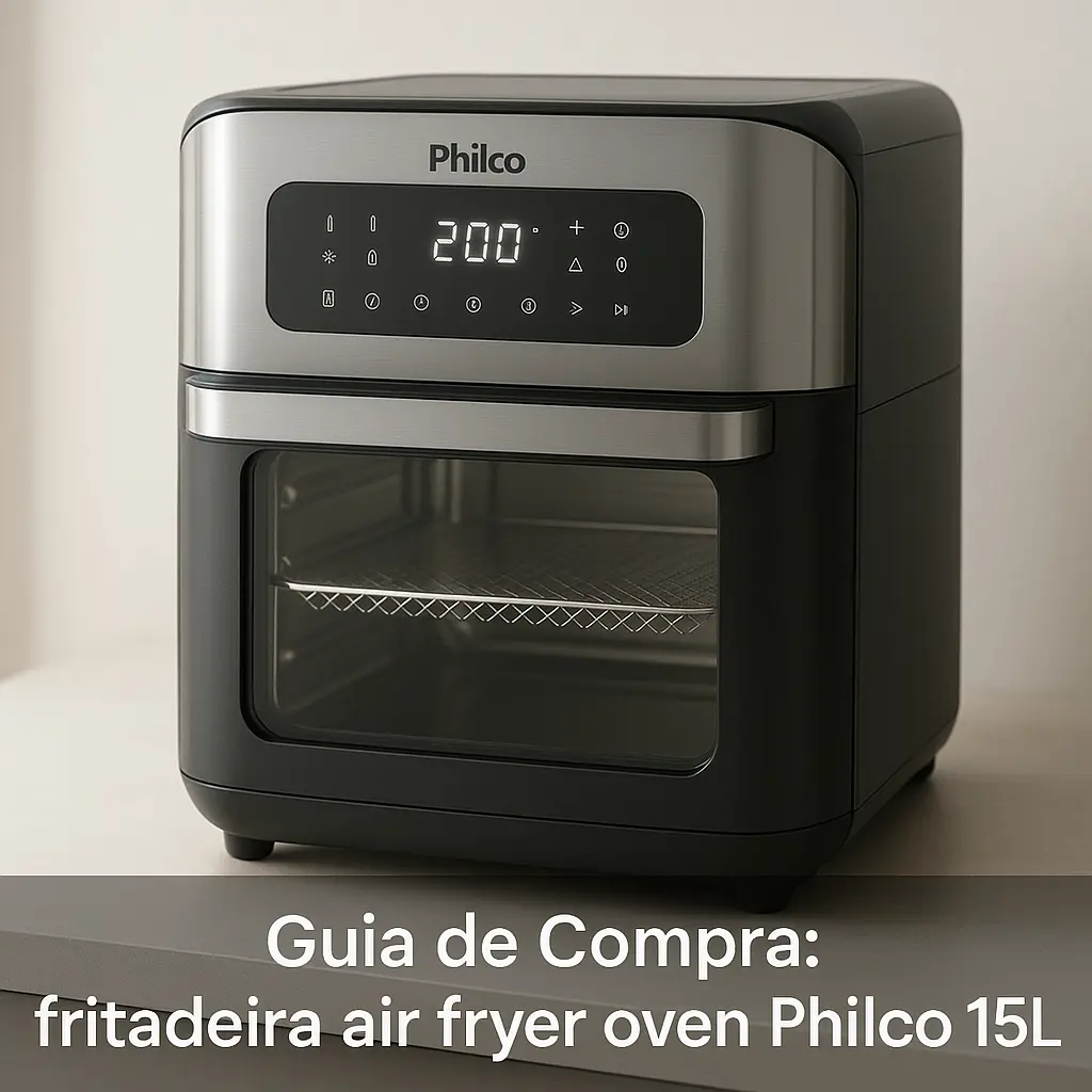 5 Melhores Fritadeiras Air Fryer Oven Philco 15L com Melhor Desempenho e Avaliação