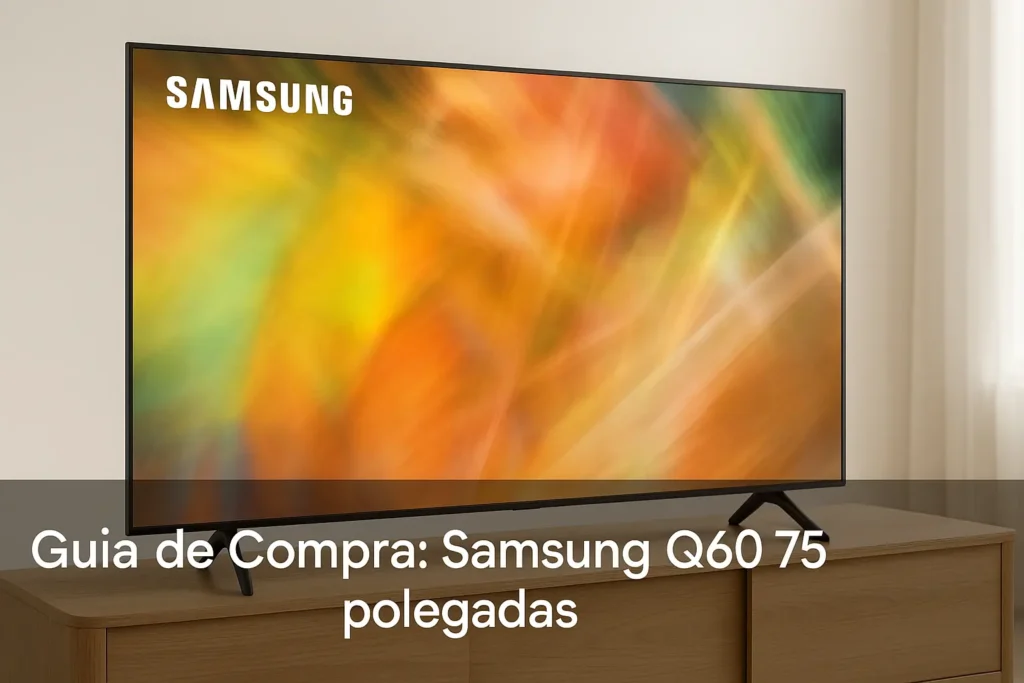 Guia de Compra: 5 Melhores Samsung Q60 75 Polegadas com Estoque no Brasil