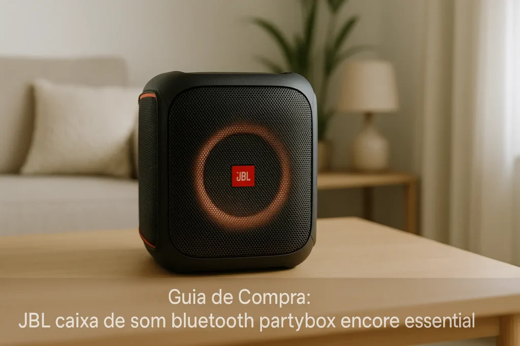 5 Melhores JBL Caixa de Som Bluetooth PartyBox Encore Essential
