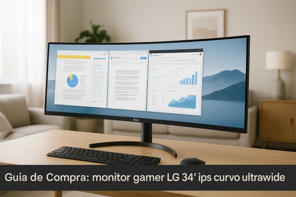 Guia de Compra: 5 Melhores Monitor Gamer LG 34' IPS Curvo Ultrawide