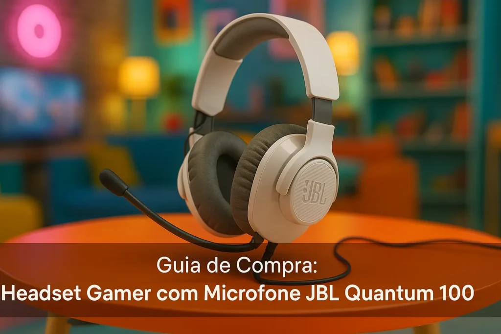 5 Melhores Headset Gamer com Microfone JBL Quantum 100