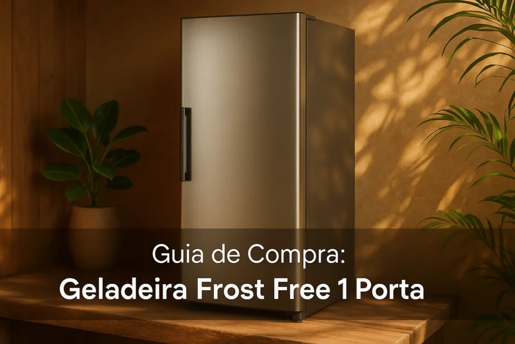 5 Melhores Geladeiras Frost Free 1 Porta com Garantia e Suporte no Brasil