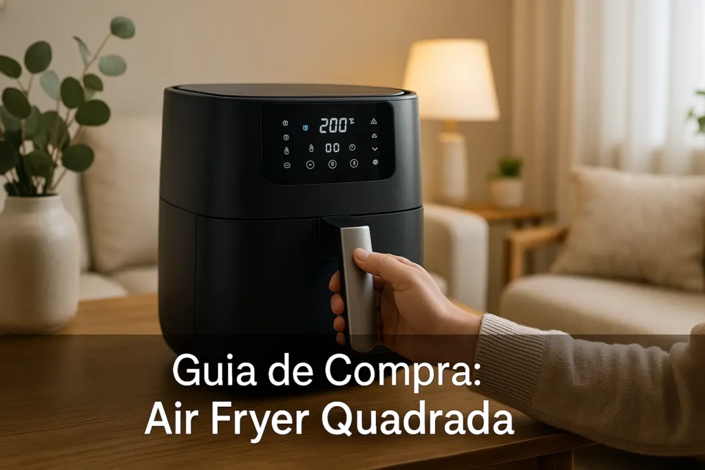 5 Melhores Air Fryers Quadradas para Quem Busca Praticidade