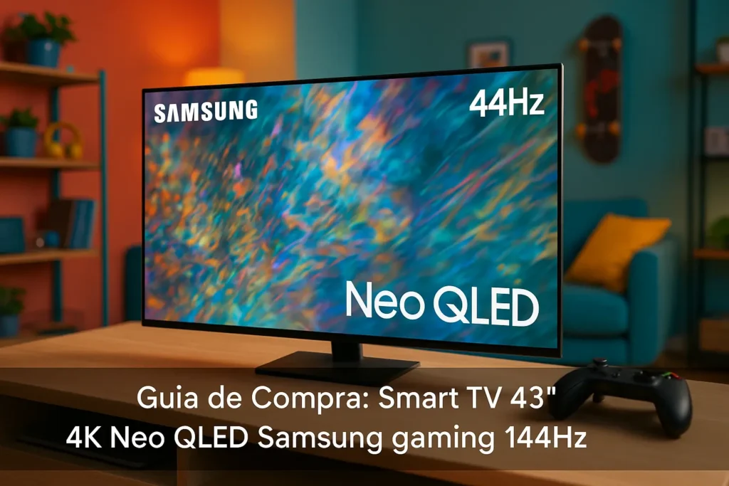 Guia de Compra: 5 Melhores Smart TVs 43 4K Neo QLED Gaming 144Hz