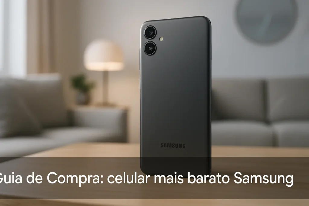 5 Melhores Celulares Mais Baratos da Samsung com Garantia no Brasil