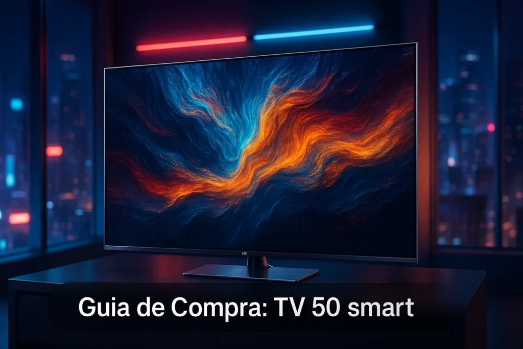 5 Melhores TV 50 Smart com Imagem de Cinema