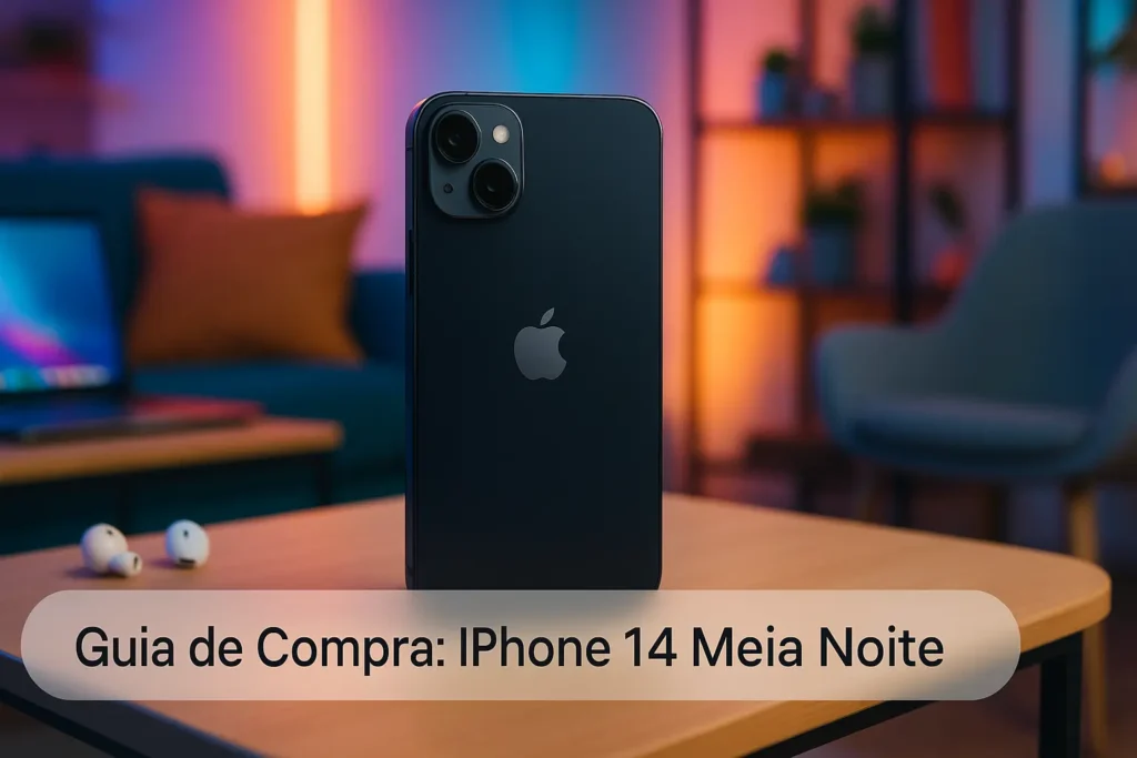 Guia de Compra: 5 Melhores iPhone 14 Meia Noite para Comprar no Brasil