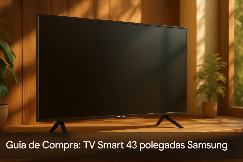 5 Melhores TV Smart 43 polegadas Samsung para Quem Busca Qualidade