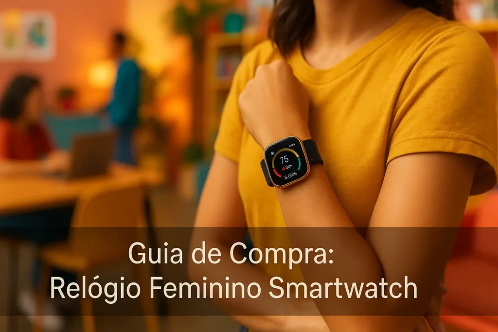 Guia de Compra: 5 Melhores Relógio Feminino Smartwatch com Estoque no Brasil