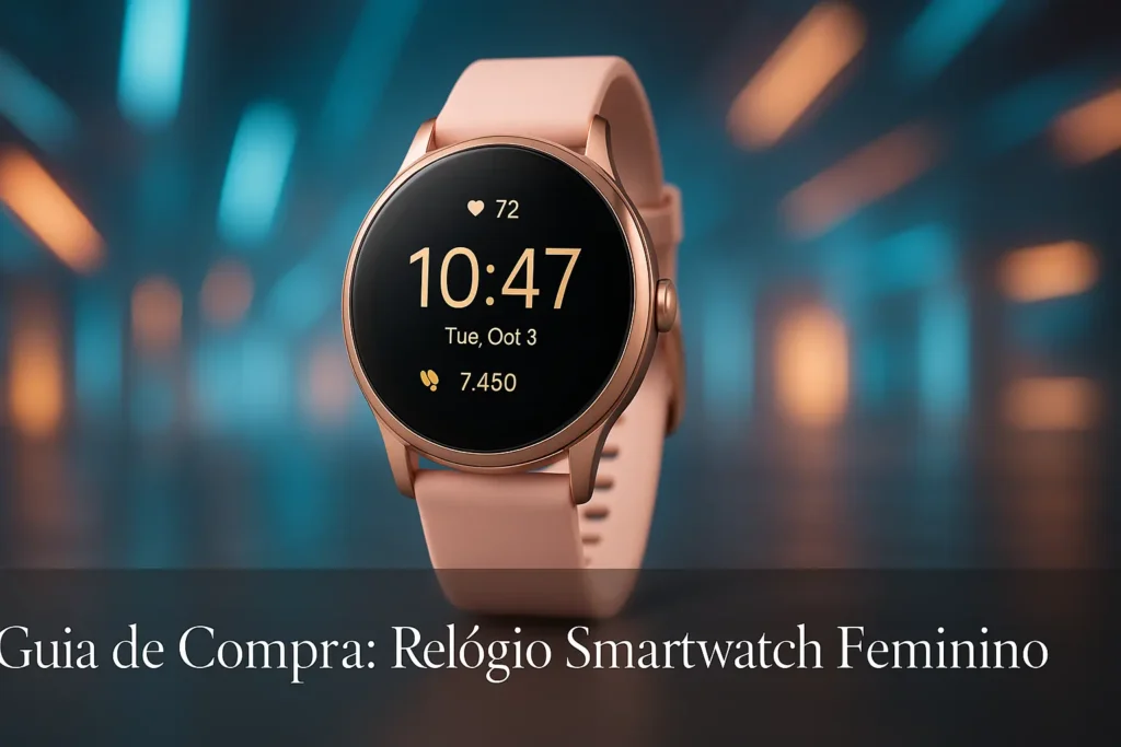 Guia de Compra: 5 Melhores Relógio Smartwatch Feminino com Estoque no Brasil