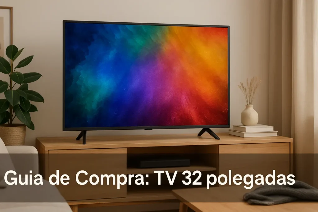 Guia de Compra: 5 Melhores TV 32 Polegadas Recomendadas por Especialistas