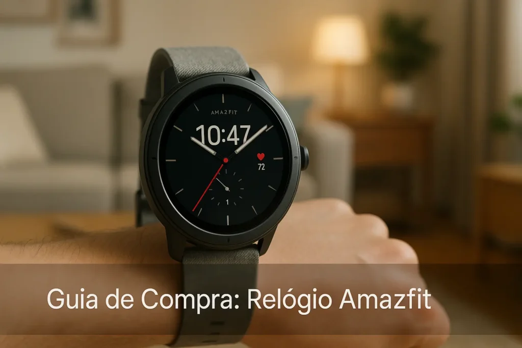 Guia de Compra: 5 Melhores Relógios Amazfit Segundo Nossos Testes
